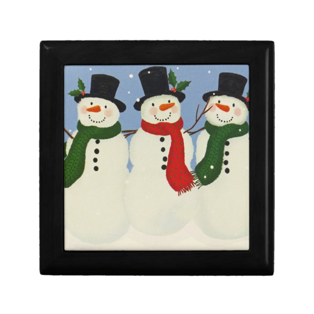 Snowman Gift Box (Front)