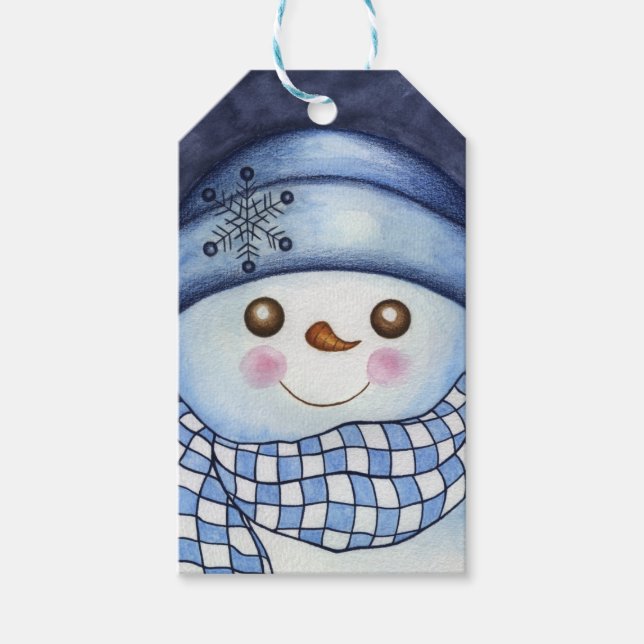  Snowman Gift Tags  (Front)