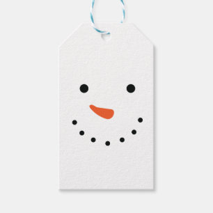 Snowman Gift Tags Christmas Present Labels 