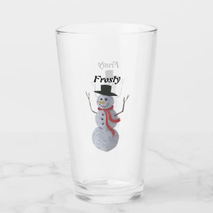 Snowman Glass