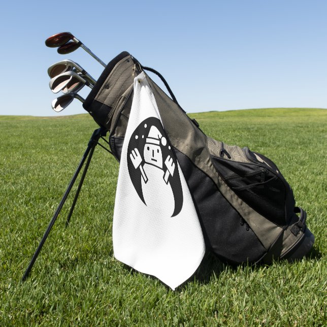 snowman golf towel (Green)