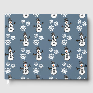 Snowman Guest Book