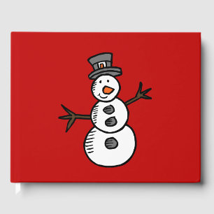 Snowman Guest Book