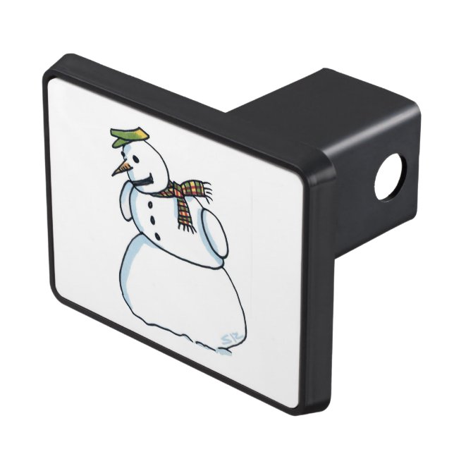 Snowman hitch cover receiver (Top Right)