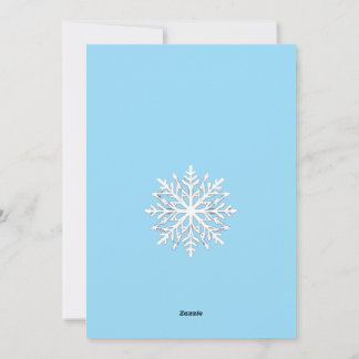 snowman holiday card