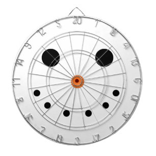 Snowman Holiday Dartboard With Darts