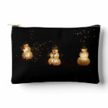 Snowman Holiday Light Display Accessory Pouch