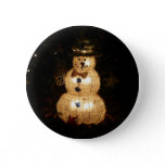 Snowman Holiday Light Display Button