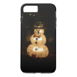 Snowman Holiday Light Display iPhone 8 Plus/7 Plus Case