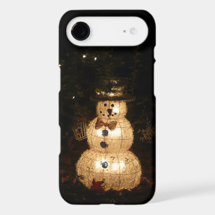 Snowman Holiday Light Display iPhone 17 Air Case