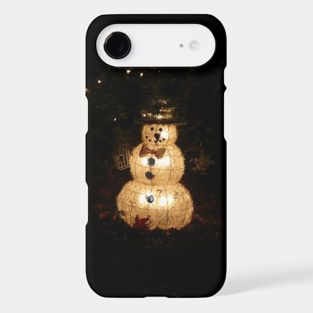 Snowman Holiday Light Display Case-Mate Samsung Galaxy Case (Back)