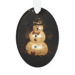 Snowman Holiday Light Display Ornament