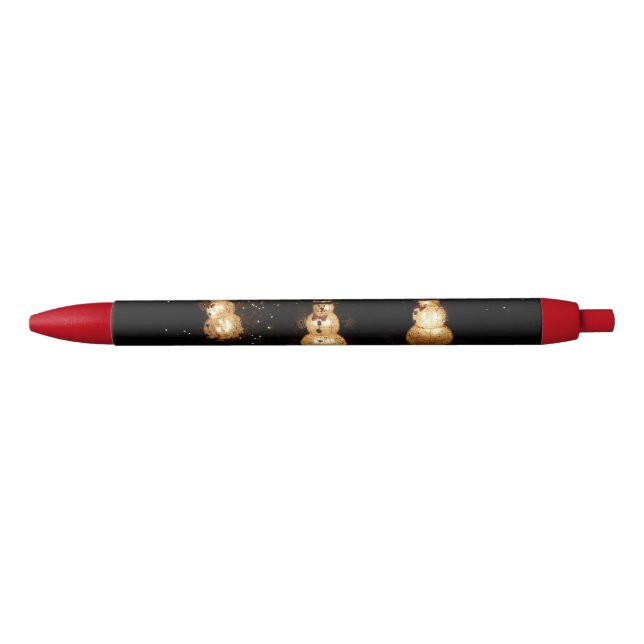 Snowman Holiday Light Display Pen (Front)