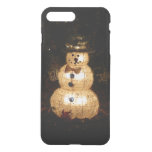 Snowman Holiday Light Display iPhone 8 Plus/7 Plus Case