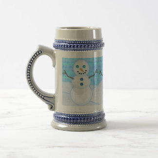 Snowman Holiday Steins