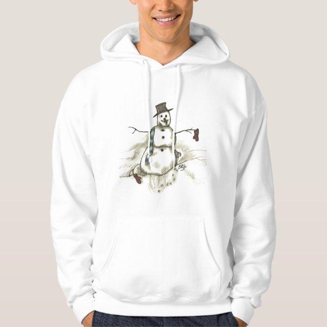 Snowman Hoodie (Front)