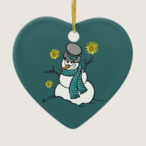 Snowman Hope Ornament