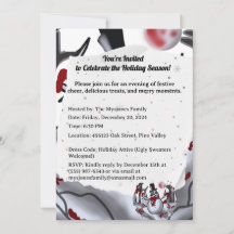 Snowman in the Creepy Holiday Forest