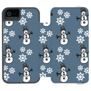 Snowman iPhone SE/5/5s Wallet Case