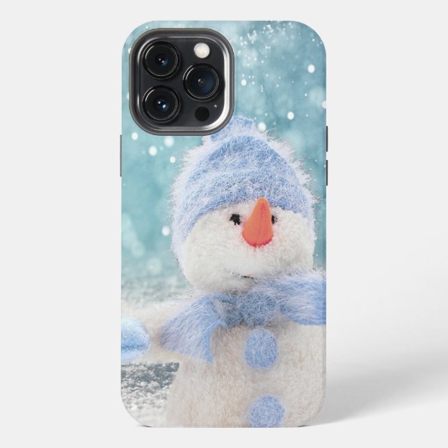 Snowman Iphone Case (Back)