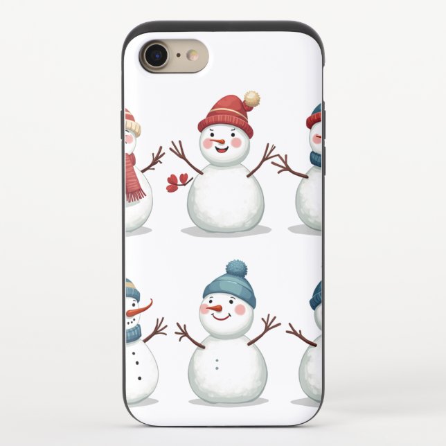 Snowman iPhone Case (Back)