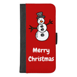 Snowman iPhone 8/7 Plus Wallet Case