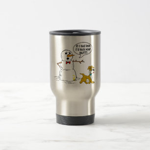 Snowman Joke Travel Mug