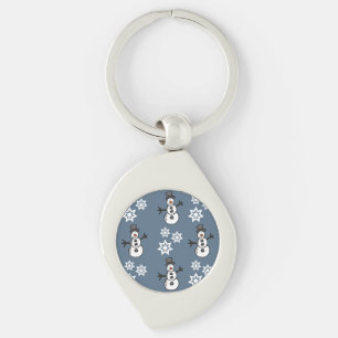 Snowman Keychain