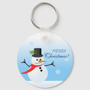 Snowman Keychain