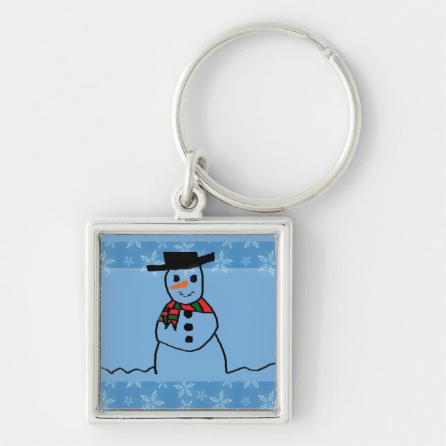 Snowman Keychain (Front)
