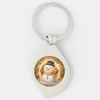 Snowman Keychain