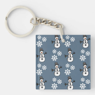 Snowman Keychain