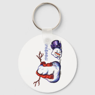 Snowman Keychain