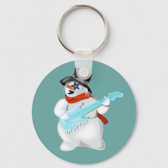 Snowman Keychain (Front)