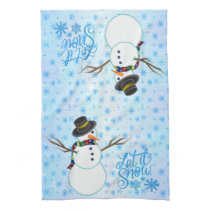 Snowman Kitchen Towel