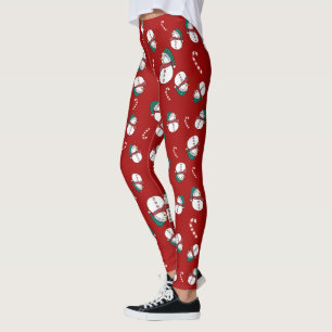 Snowman leggings