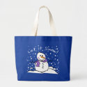 Snowman Let it Snow Bag bag