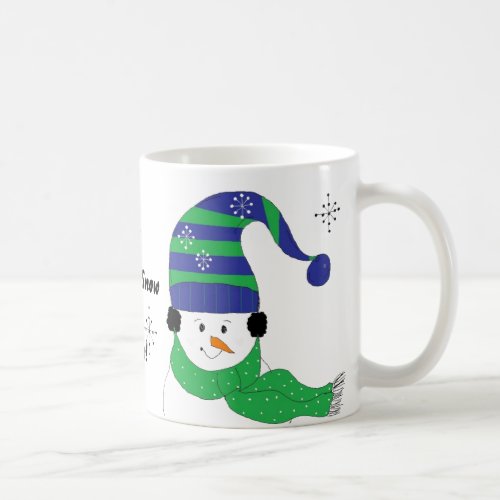 Snowman Let it Snow Coffee Mug