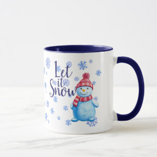 Snowman Let it Snow Mug