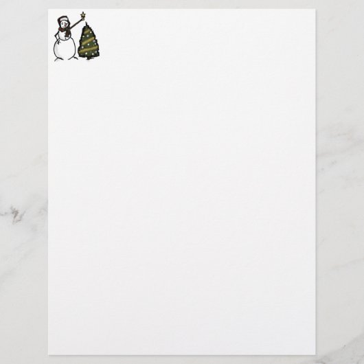 Snowman Letterhead (Front)