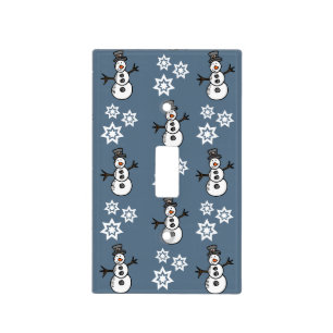 Snowman Light Switch Cover