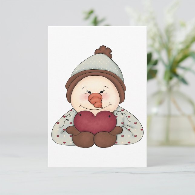 Snowman Love Invitations (Creator Uploaded)