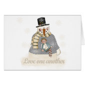 Snowman Love One Another (Front Horizontal)