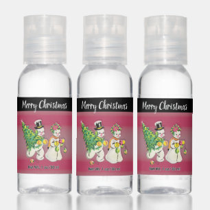 Snowman Loves Christmas Hand Sanitizer