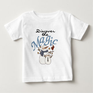 Snowman Magic Christmas Holiday Baby T-Shirt
