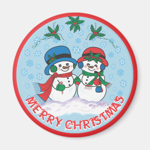 Snowman Magnet
