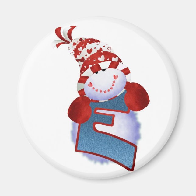Snowman Magnet (Front)