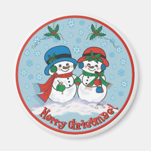 Snowman Magnet