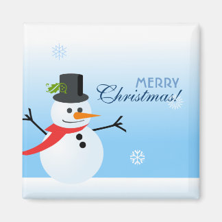 Snowman Magnet