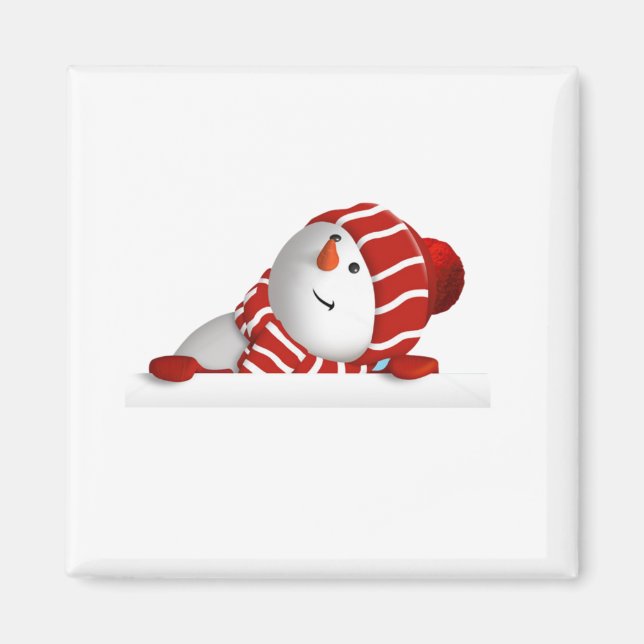 snowman magnet (Front)